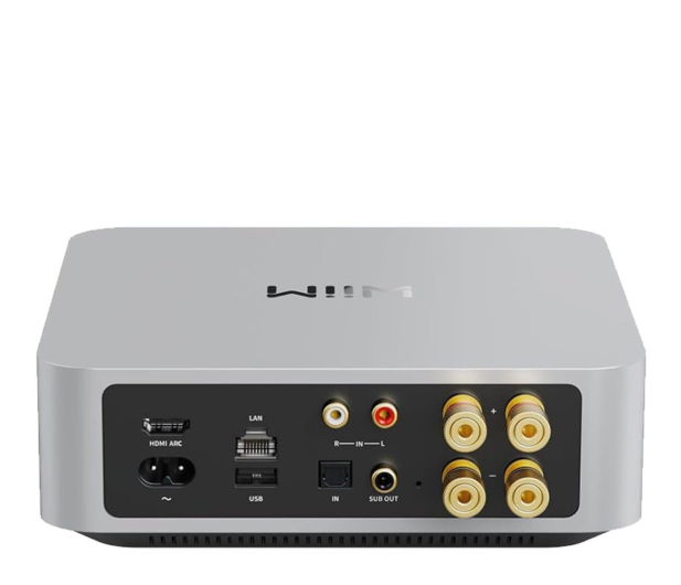 WiiM AMP SILVER odtwarzacz muzyczny ze wzmacniaczem - 1230688 - zdjęcie 2